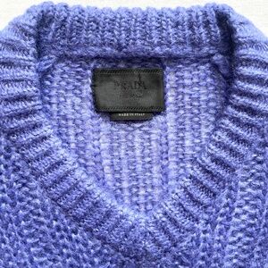Prada Purple Men's Sweater